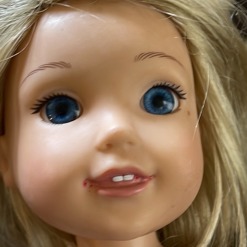 American Girl Doll Wellie Wishers Camille Blonde Blue Eyes - Picture 6 of 6
